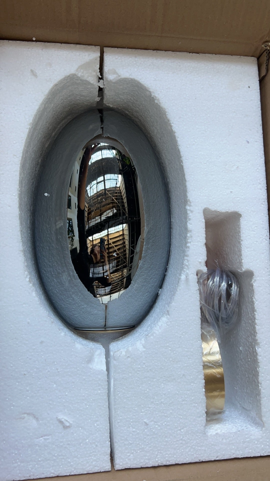 Moderne Grijze Glas Sterrenhemel Hanglamp
