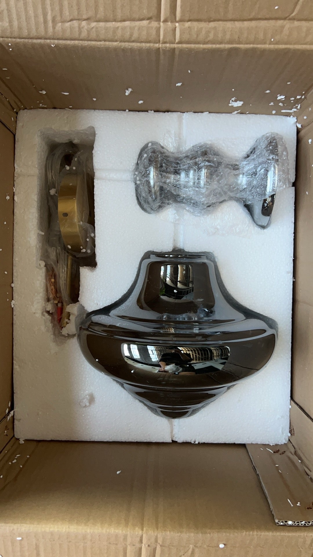 Moderne Grijze Glas Sterrenhemel Hanglamp