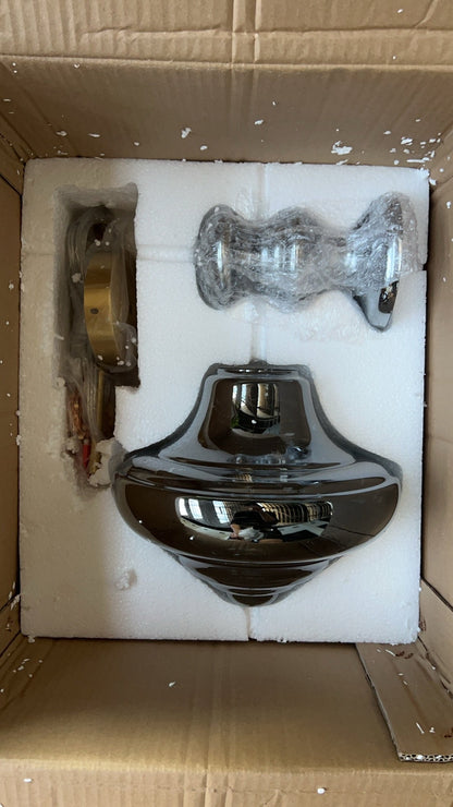Moderne Grijze Glas Sterrenhemel Hanglamp