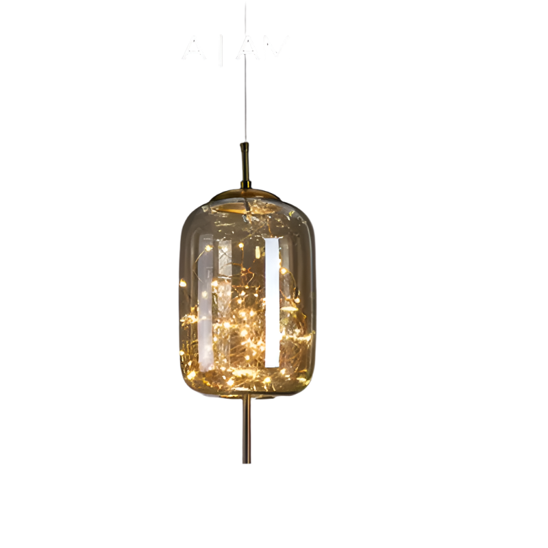 Essence | Exquisite Bruin Glas Hanglamp