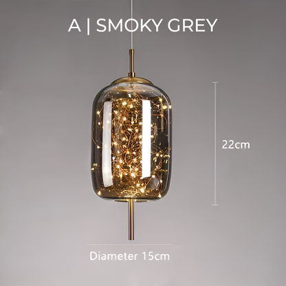 Essence | Exquisite Bruin Glas Hanglamp