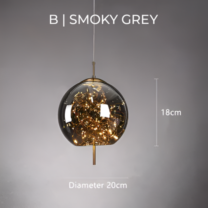 Essence | Exquisite Bruin Glas Hanglamp