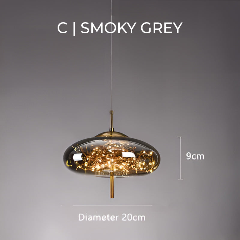 Essence | Exquisite Bruin Glas Hanglamp