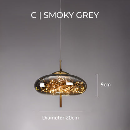 Essence | Exquisite Bruin Glas Hanglamp