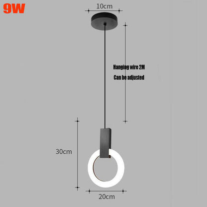 Nordic Ring Led Hanglamp