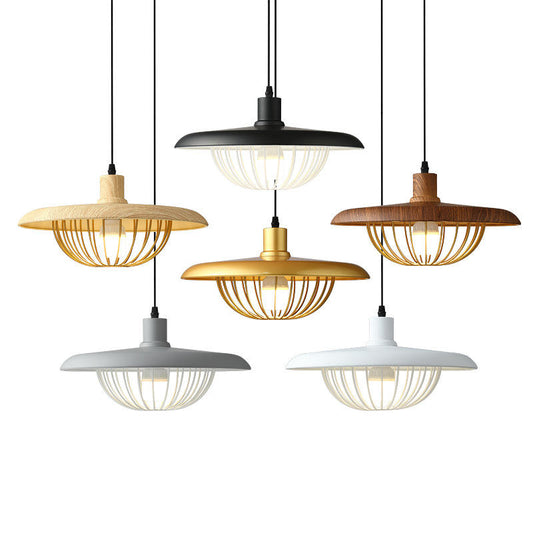 Imitatie Houtnerf Hanglampen