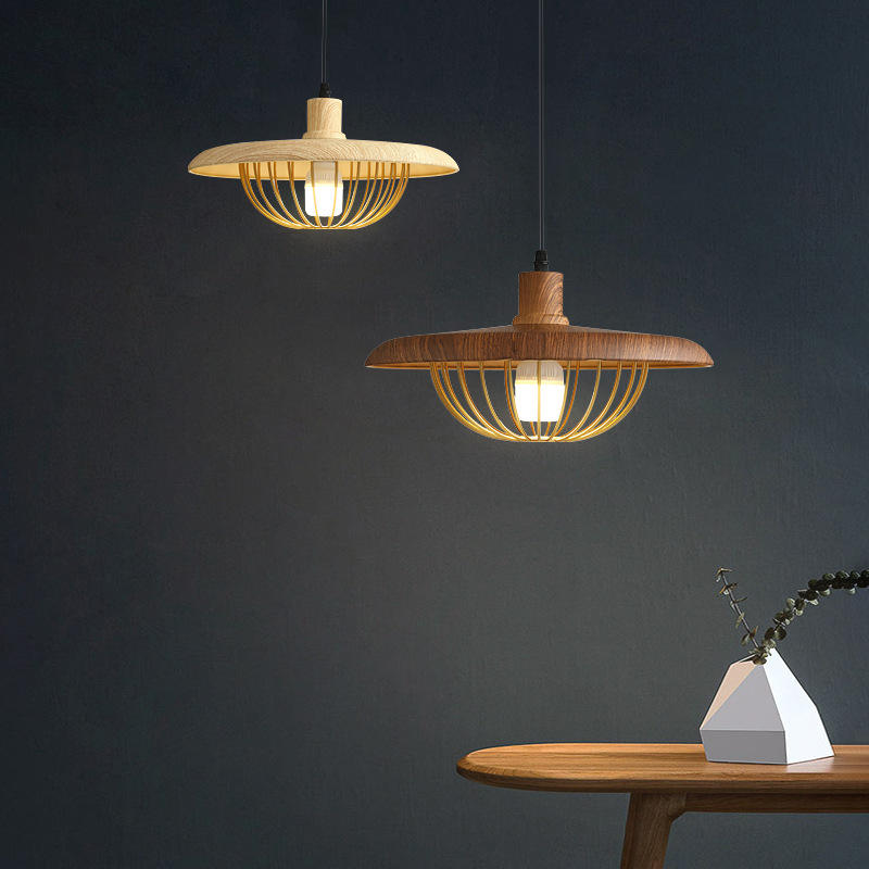 Imitatie Houtnerf Hanglampen