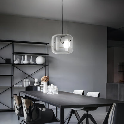 Plot glazen hanglamp