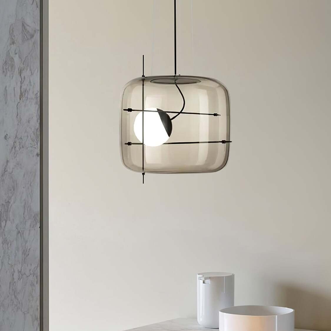 Plot glazen hanglamp