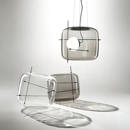 Plot glazen hanglamp