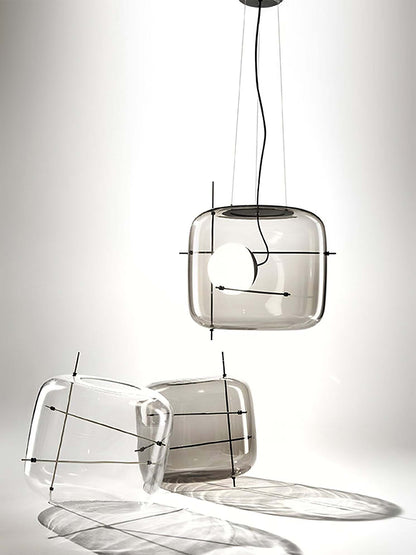 Plot glazen hanglamp