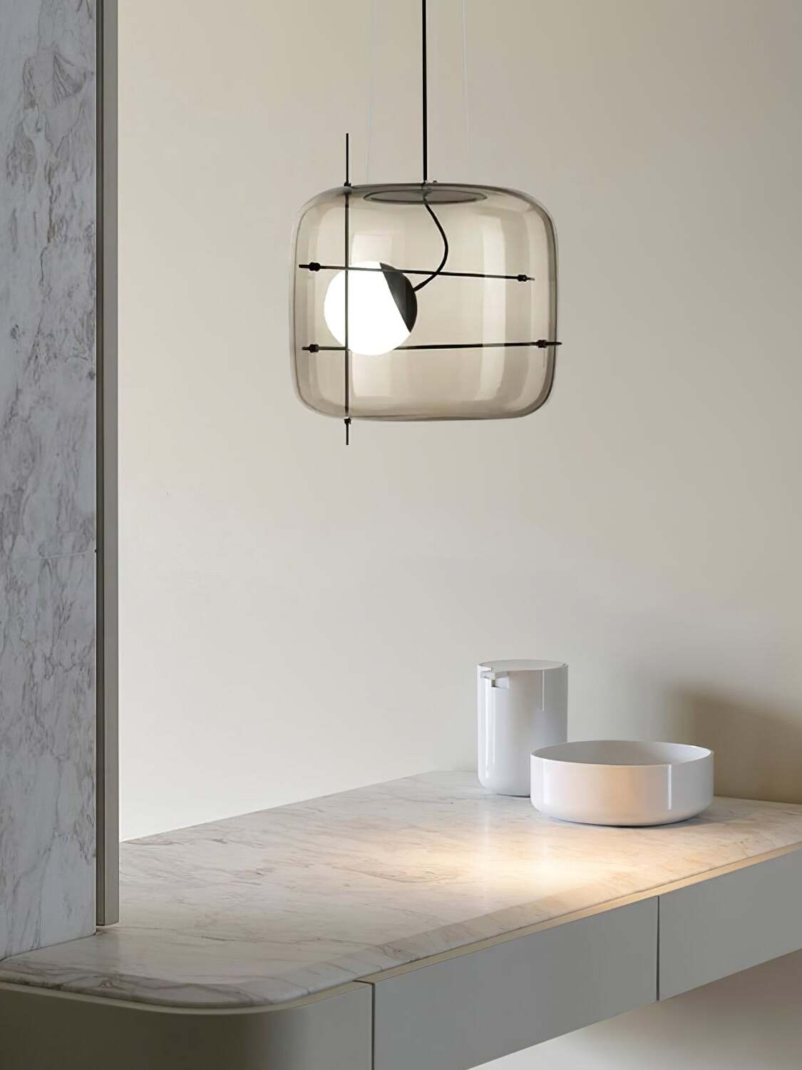 Plot glazen hanglamp