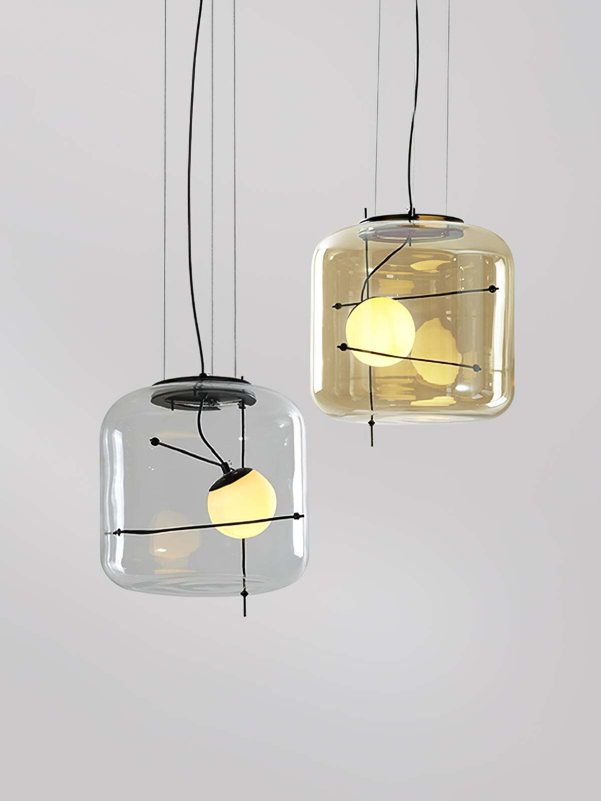 Plot glazen hanglamp