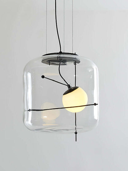 Plot glazen hanglamp