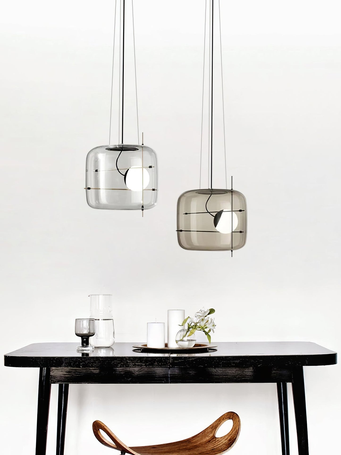 Plot glazen hanglamp