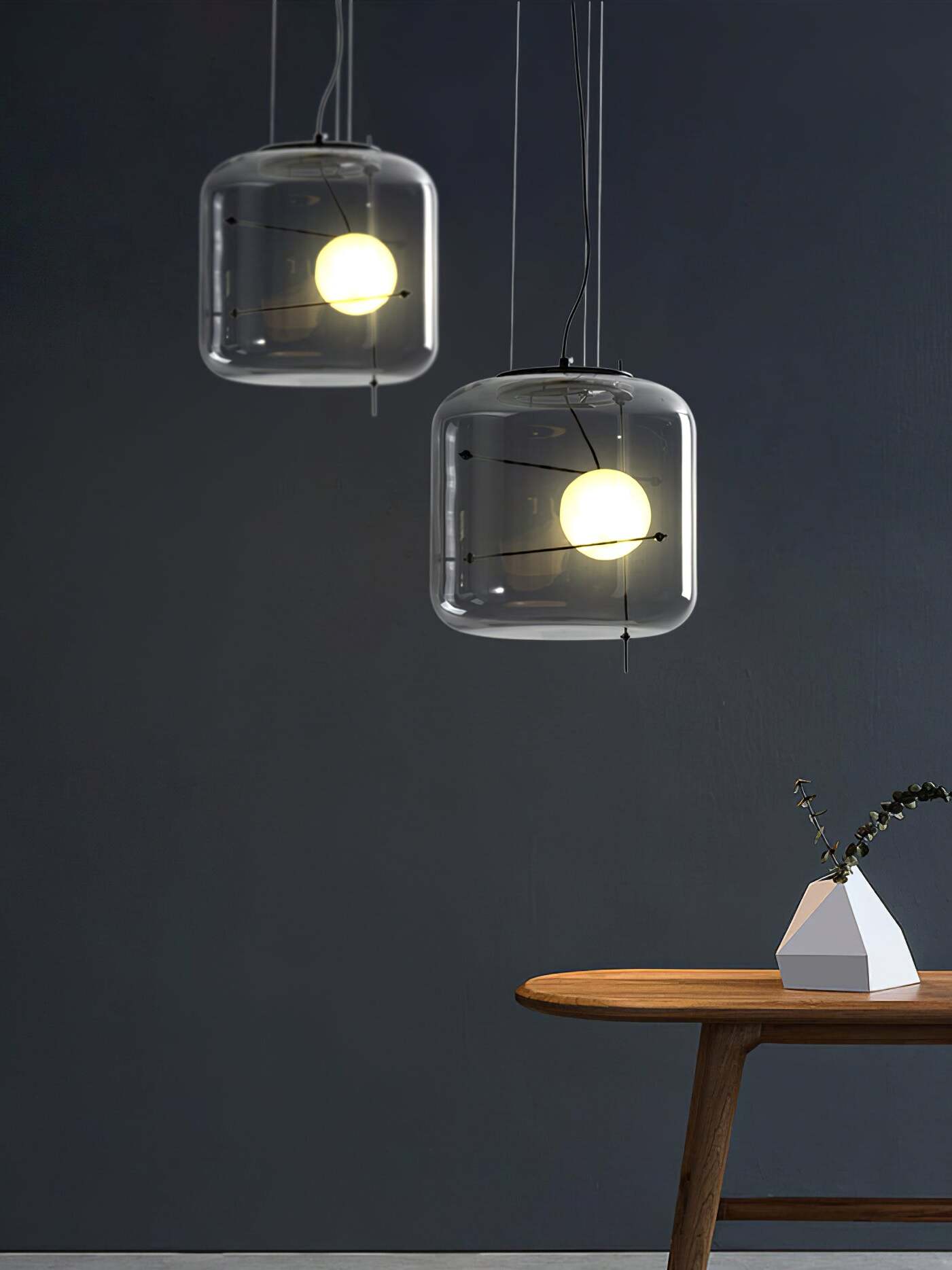 Plot glazen hanglamp
