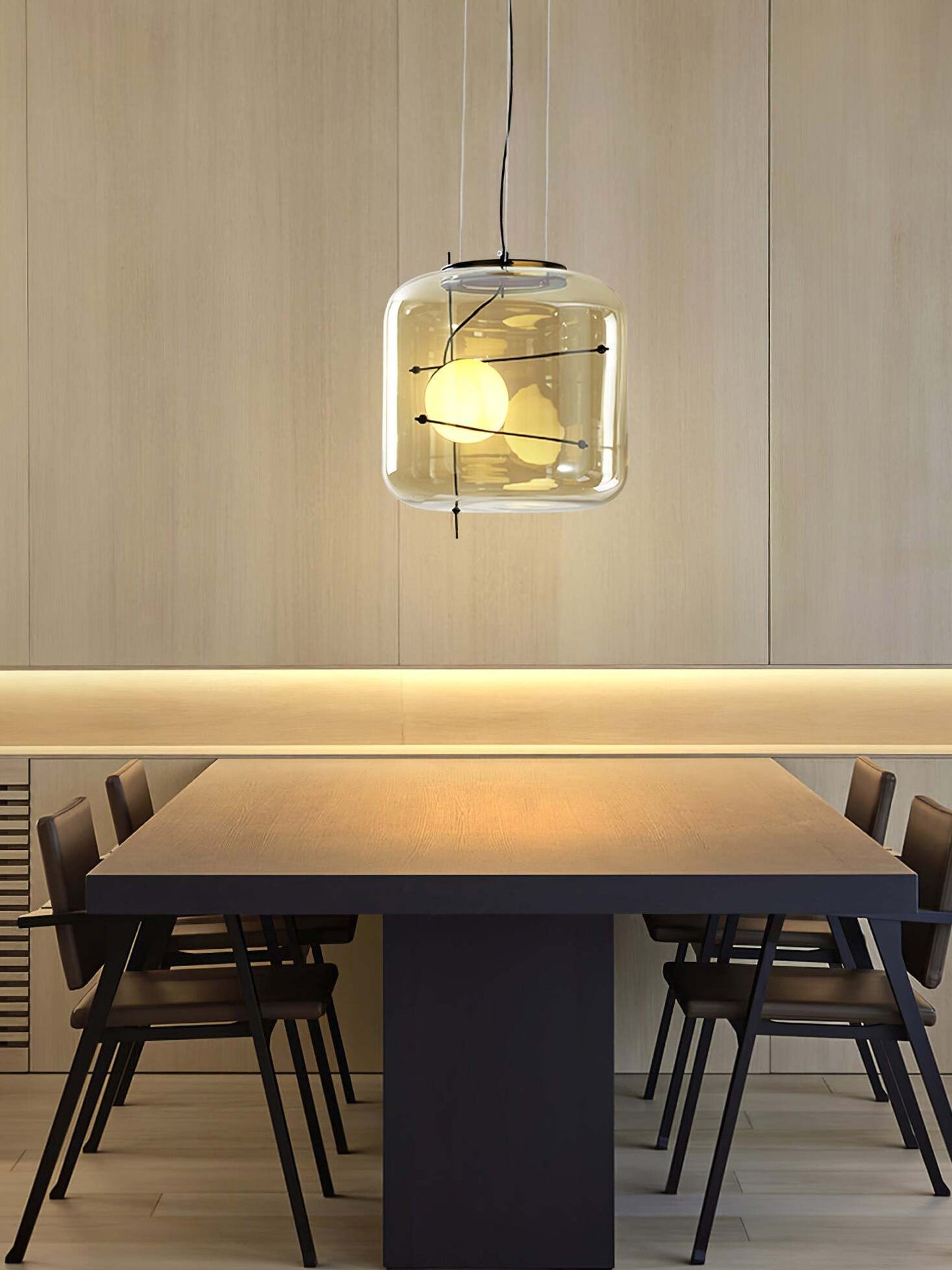 Plot glazen hanglamp