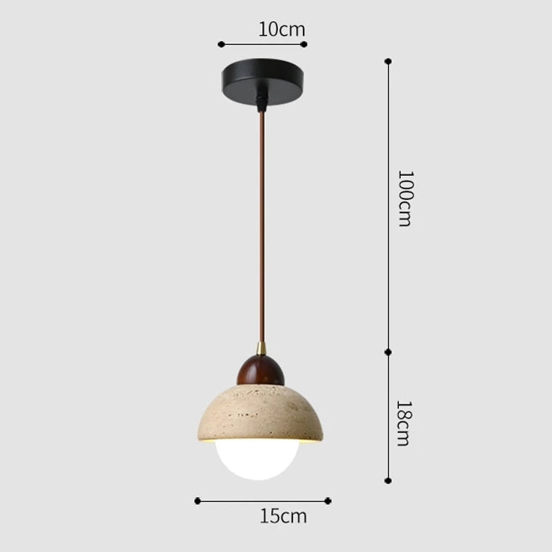 Natuurlijk Marmer Hanglamp