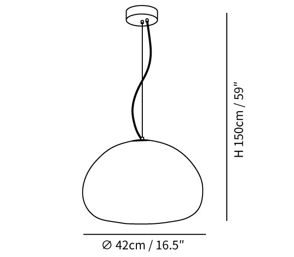 Steamed Bun Houselight Hanglamp
