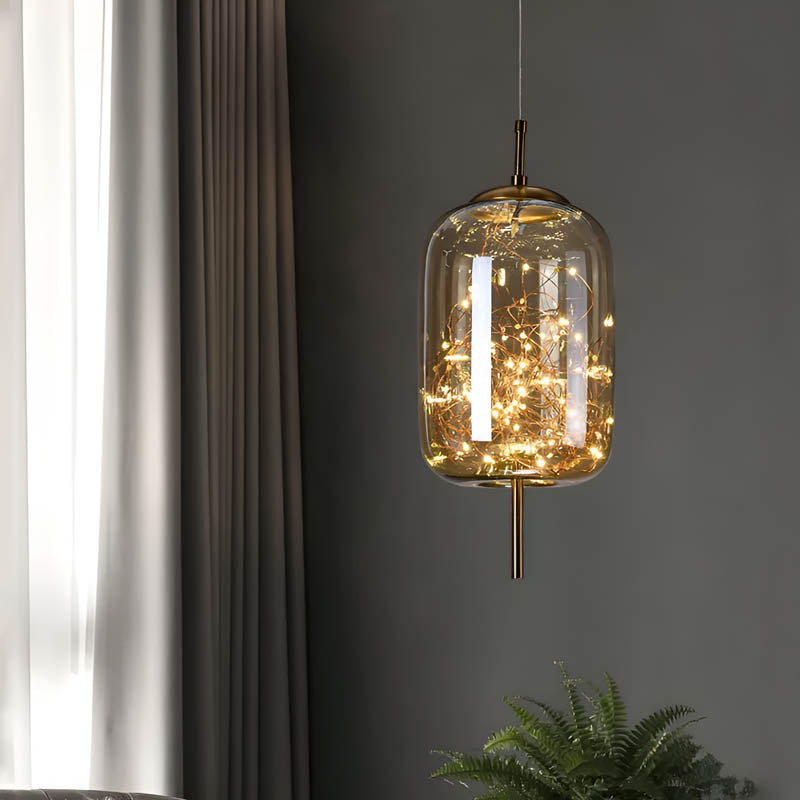 Essence | Exquisite Bruin Glas Hanglamp