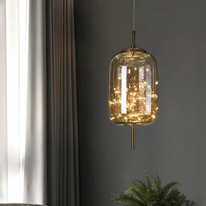 Essence | Exquisite Bruin Glas Hanglamp
