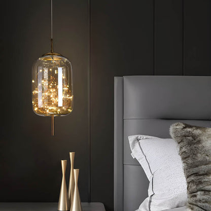 Essence | Exquisite Bruin Glas Hanglamp