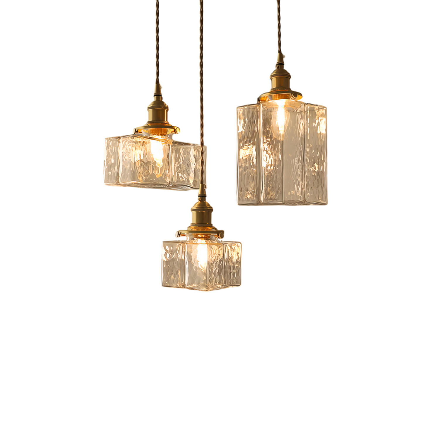 Fatima - Moderne Retro Glazen Hanglamp