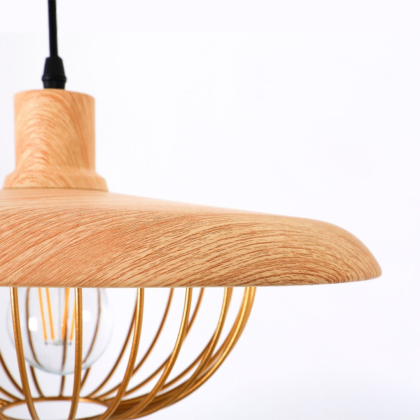 Imitatie Houtnerf Hanglampen