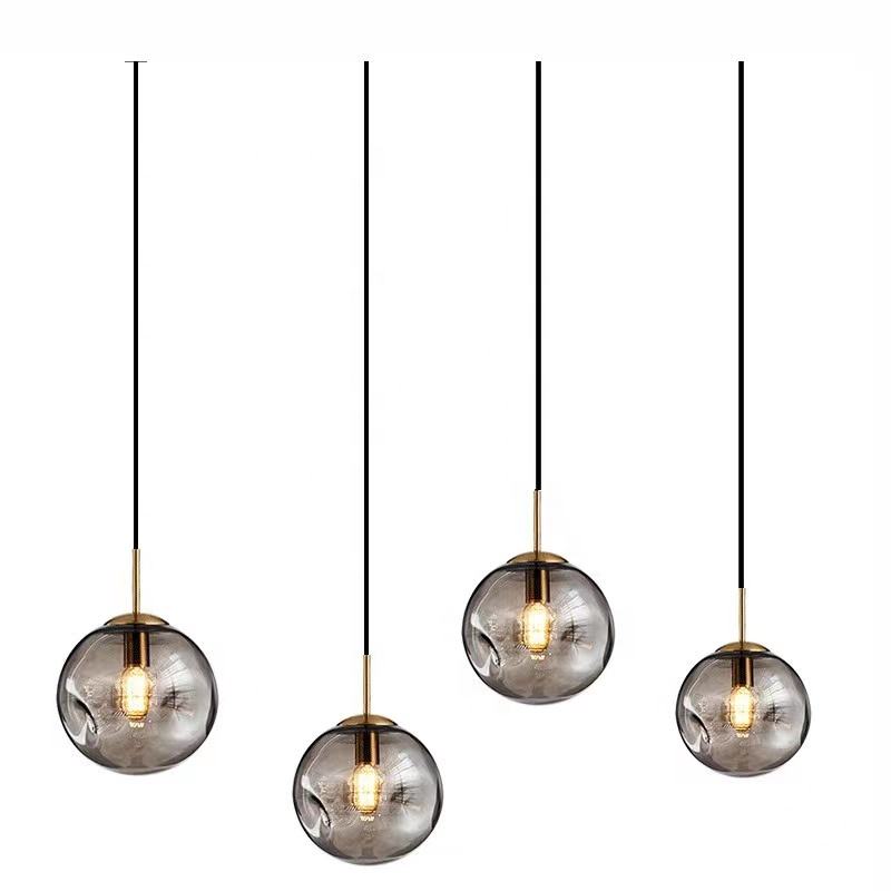 Brikey glazen bol hanglamp